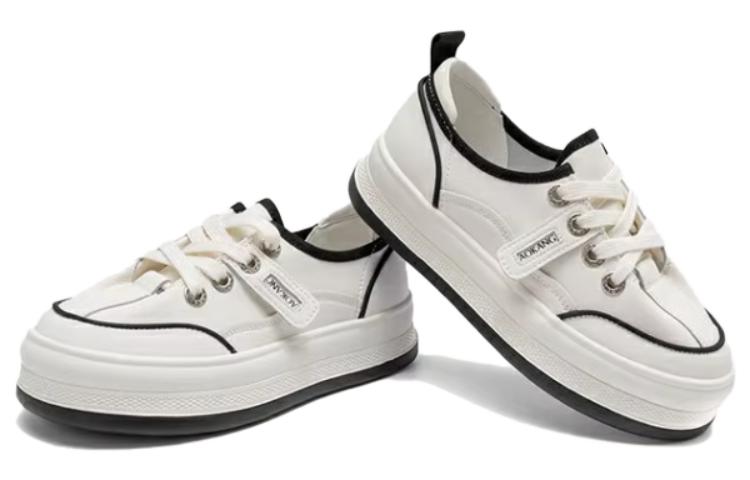 (W) Aokang Casual Low-Top Sneaker 'Beige Black' 圖 4