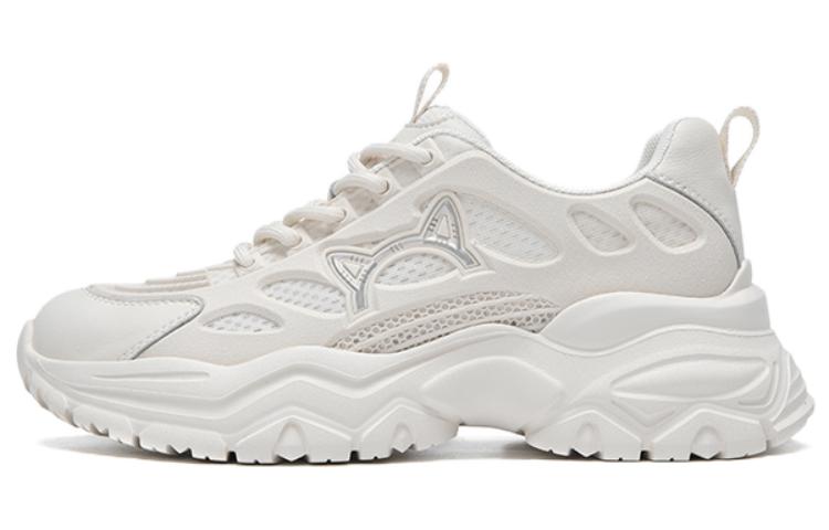 (W) Aokang Casual Mid-Top 'Simple Dad Shoe White'