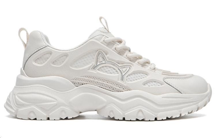 (W) Aokang Casual Mid-Top 'Simple Dad Shoe White' 圖 2