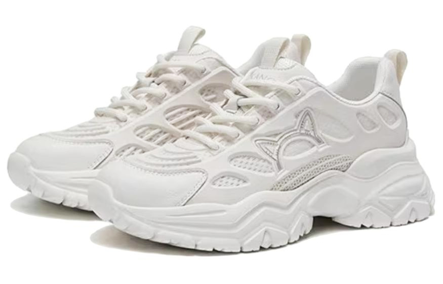 (W) Aokang Casual Mid-Top 'Simple Dad Shoe White' 圖 4