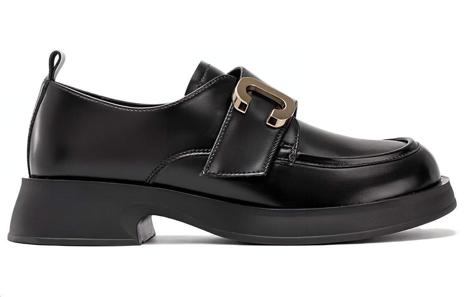 Order (W) Aokang Loafer Platform Kasual 'Hitam' 1234414033