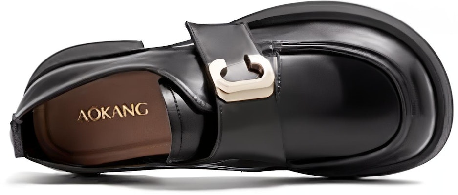 (W) Aokang Loafer Platform Kasual 'Hitam' 1234414033 Shop (W) Aokang Loafer Platform Kasual 'Hitam' 1234414033