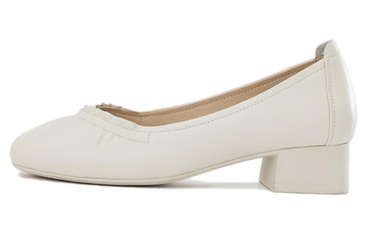 (W) Aokang Casual Slip-On 'Beige'