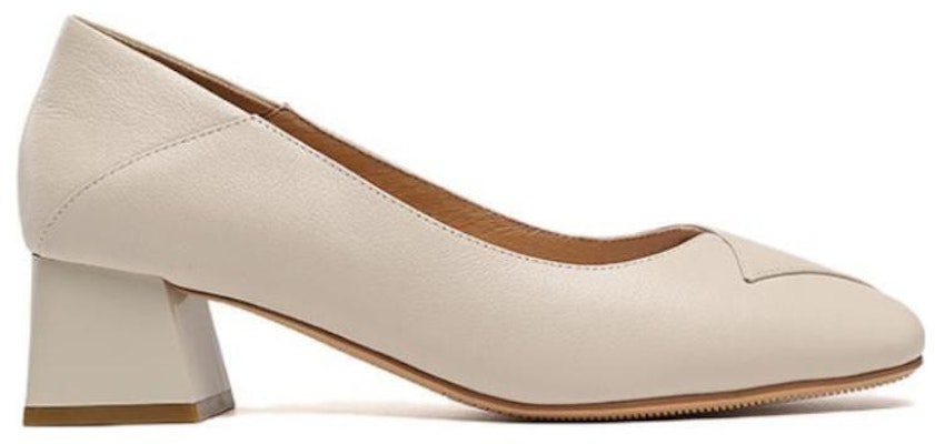 (Women) Aokang Casual Slip-On 'Beige Square Toe' 1224111009 Order (Women) Aokang Casual Slip-On 'Beige Square Toe' 1224111009