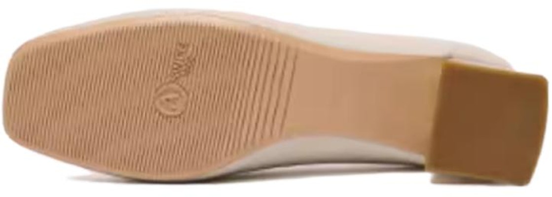 (Women) Aokang Casual Slip-On 'Beige Square Toe' 1224111009 Purchase (Women) Aokang Casual Slip-On 'Beige Square Toe' 1224111009