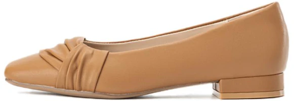 (Women) Aokang Casual Slip-On 'Simple Comfort Brown' 1234111083 (Women) Aokang Casual Slip-On 'Simple Comfort Brown' 1234111083