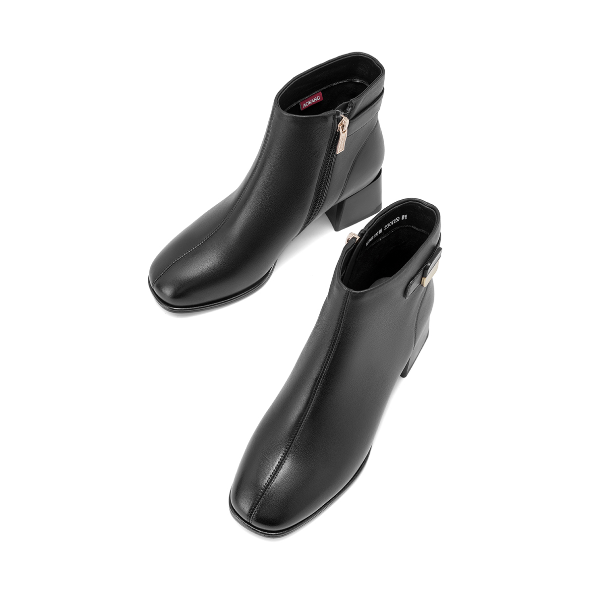 (W) Aokang Chelsea Boot 'Alpaca Leather Brown' 圖 6