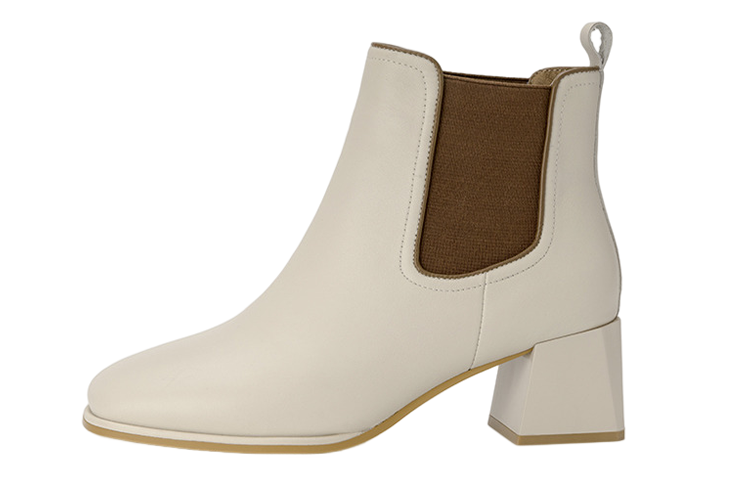 (W) Aokang Chelsea Boot 'Beige'