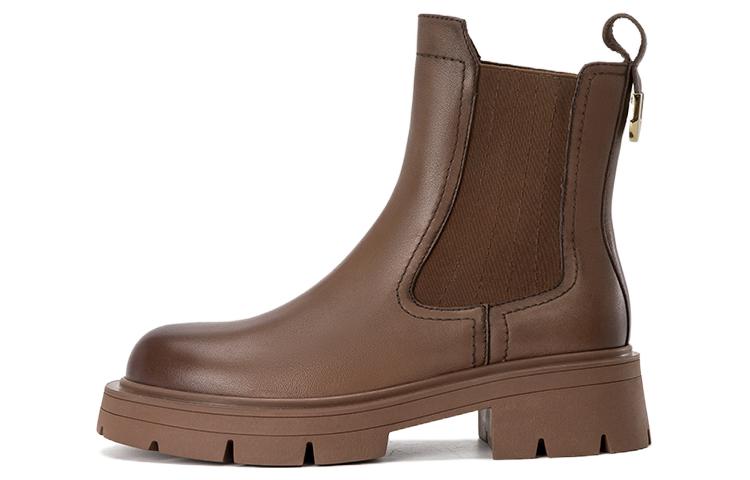 (W) Aokang Chelsea Boot 'Brown'