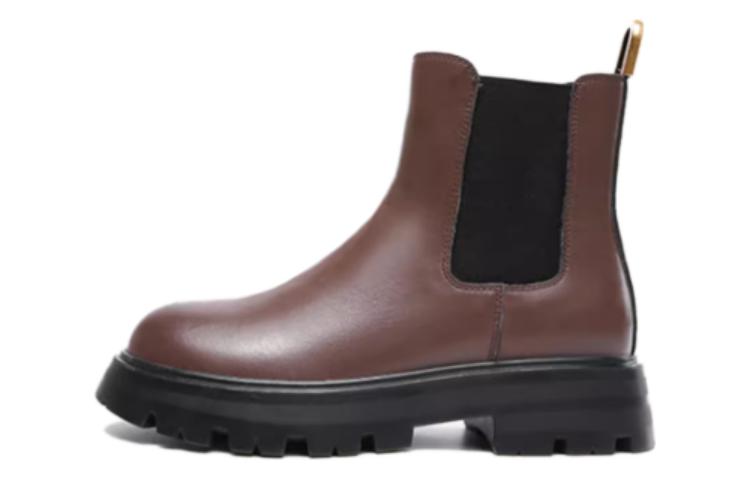 (W) Aokang Chelsea Boot 'Brown Fashion'