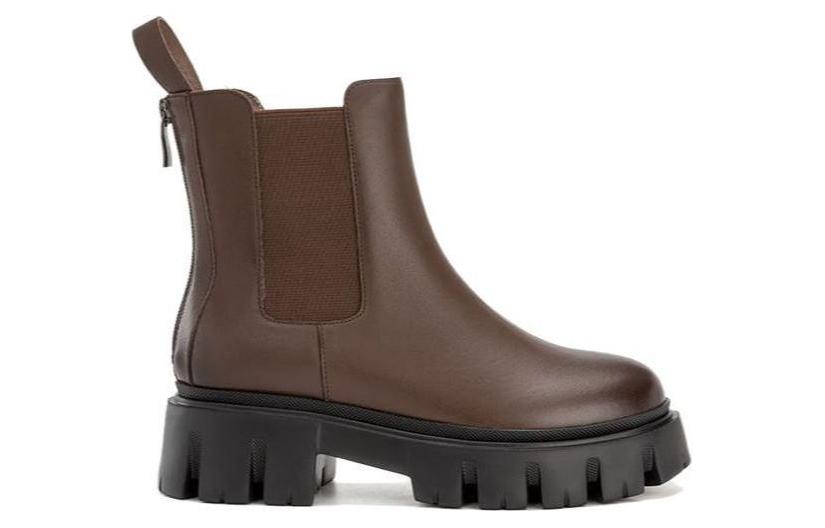 (W) Aokang Chelsea Boot 'Brown Leather' 圖 2