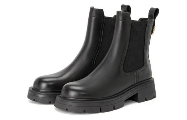 (W) Aokang Chelsea Boot 'Warm CMFT Mid-Calf Black' 圖 5