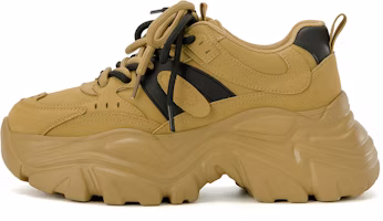(Women) Aokang Chunky Sole Sneaker 'Yellow Black' 1224432065 (Women) Aokang Chunky Sole Sneaker 'Yellow Black' 1224432065