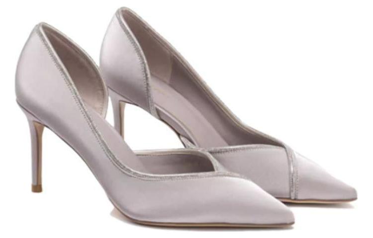 Lookbook (W) Aokang Pam Kasut Tumit Stiletto Runcing 'Ungu' 1234211069