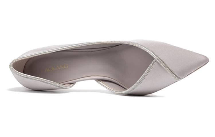 Shop (W) Aokang Pam Kasut Tumit Stiletto Runcing 'Ungu' 1234211069