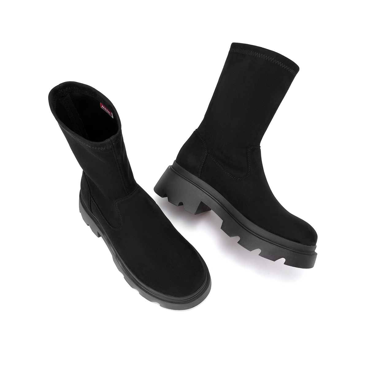 Shop (W) Stivaletti alla Caviglia Elasticizzati Aokang in Tessuto ''Stile Versatile'' 1234921003