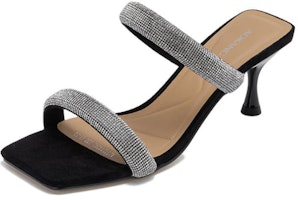 (W) 아오캉 블랙 패션 캐주얼 하이힐 슬라이드 1234811092 Lookbook (W) 아오캉 블랙 패션 캐주얼 하이힐 슬라이드 1234811092