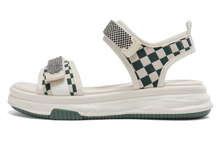 (Women) Aokang Fashion Casual Open-Toe Beach Sandal 'Beige' 1234821090