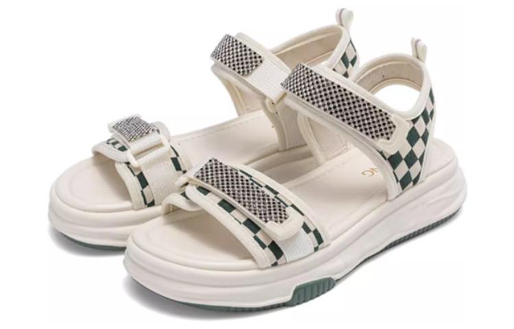 Lookbook (W) Sandalia Casual Abierta Aokang para Playa 'Beige' 1234821090