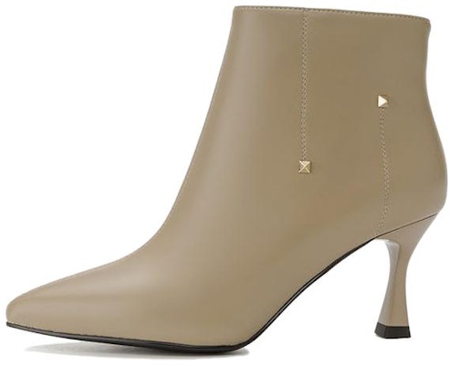 (Women) Aokang Fashion Pointed Toe Ankle Boot 'Apricot' 1224911002 Buy (Women) Aokang Fashion Pointed Toe Ankle Boot 'Apricot' 1224911002