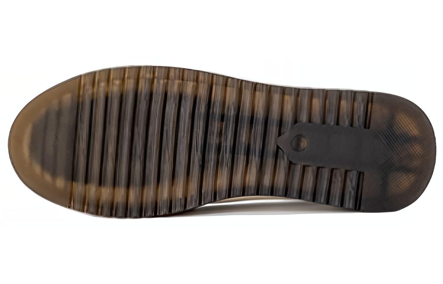 (W) Aokang Fashion Round-Toe Loafers 'Beige' 圖 4