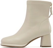 (Women) Aokang Fashion Short Boot 'Black Synthetic Leather' 1234011008 (Women) Aokang Fashion Short Boot 'Black Synthetic Leather' 1234011008