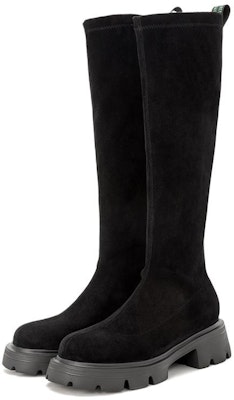 (Women) Aokang High-Top Boots 'Black Increased Height Slimming' 1224914025 Lookbook (Women) Aokang High-Top Boots 'Black Increased Height Slimming' 1224914025