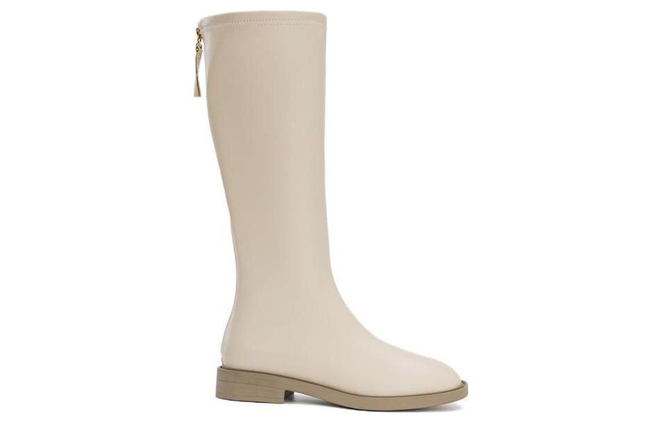 (W) Aokang High-Top Boots 'British Fashion Beige' 圖 2