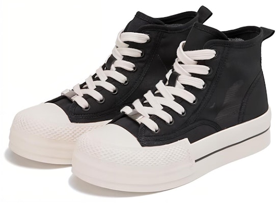 (Women) Aokang High-Top Sneaker 'Black Breathable Fabric' 1234422019 Lookbook (Women) Aokang High-Top Sneaker 'Black Breathable Fabric' 1234422019