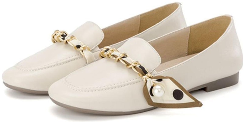 (Women) Aokang Lamb Leather Slip-On 'Beige' 1234124001 Lookbook (Women) Aokang Lamb Leather Slip-On 'Beige' 1234124001
