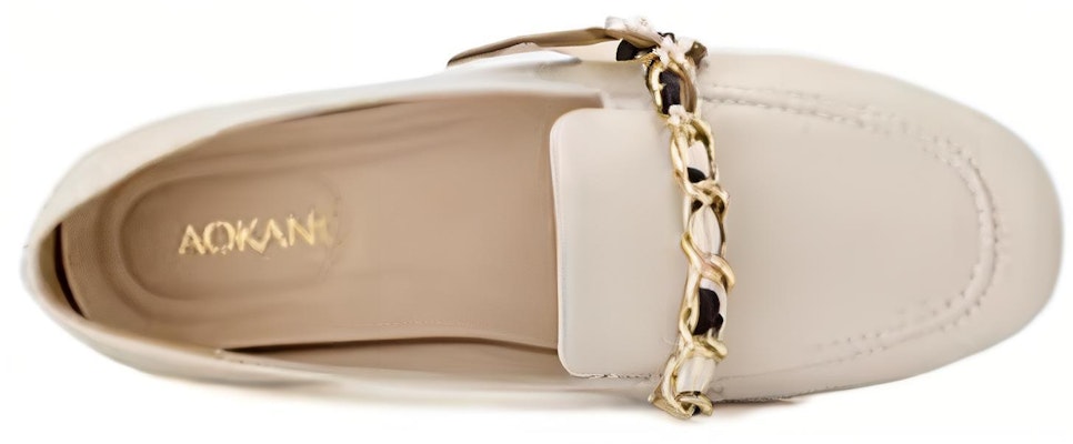 (Women) Aokang Lamb Leather Slip-On 'Beige' 1234124001 Shop (Women) Aokang Lamb Leather Slip-On 'Beige' 1234124001