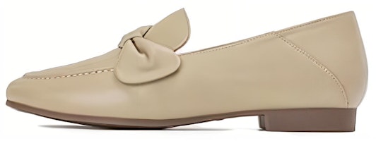 (Women) Aokang Leather 'Apricot Comfort Casual Loafers' 1234424005 (Women) Aokang Leather 'Apricot Comfort Casual Loafers' 1234424005