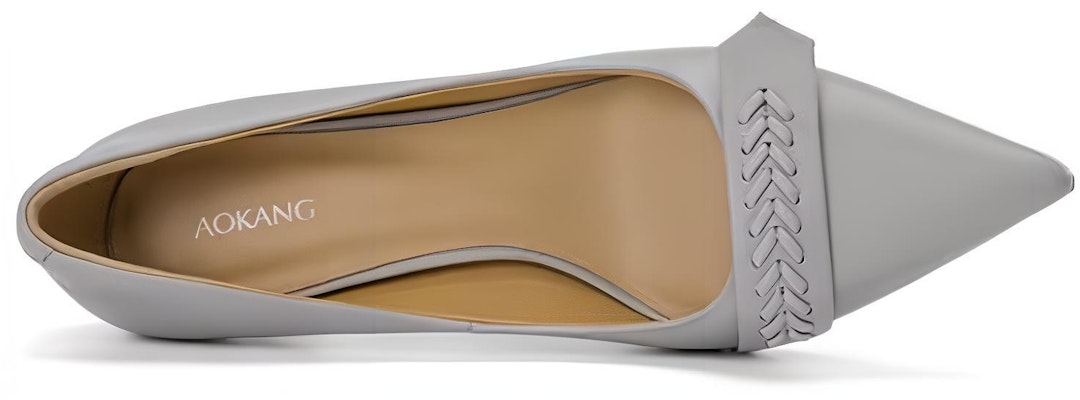 奧康AOKANG 皮革 文藝休閒 細跟 高跟鞋 女款 藍色 Shop 奧康AOKANG 皮革 文藝休閒 細跟 高跟鞋 女款 藍色