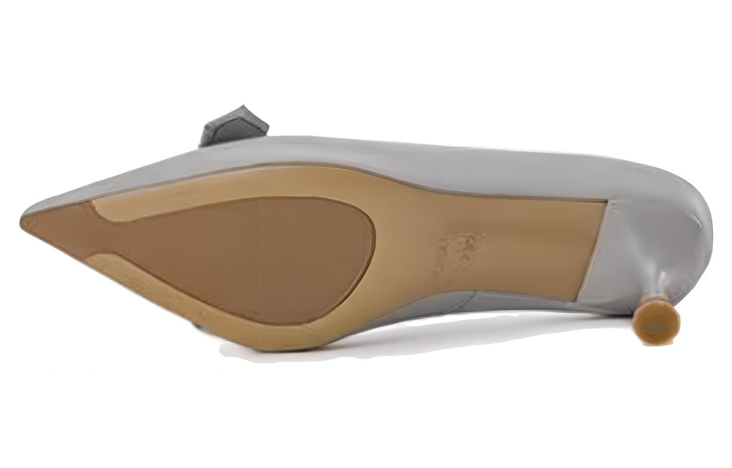 Purchase 奧康AOKANG 皮革 文藝休閒 細跟 高跟鞋 女款 藍色