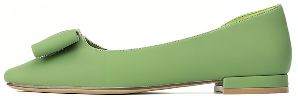 (Women) Aokang Leather 'Fashion Comfort Casual Green' 1234711016 (Women) Aokang Leather 'Fashion Comfort Casual Green' 1234711016