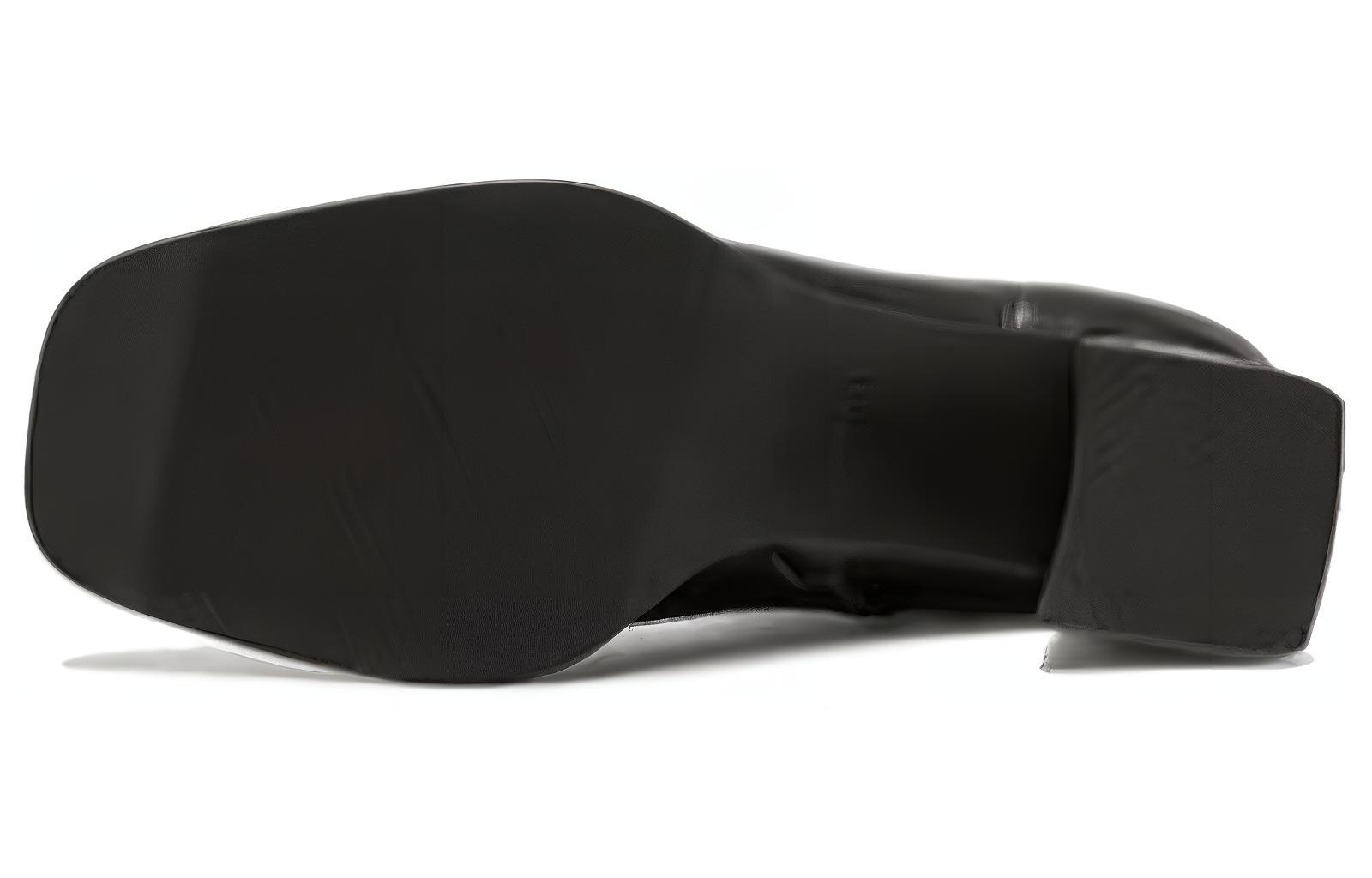 (W) Aokang Leather Ankle Boot 'CMFTable Minimalist Black' 圖 3