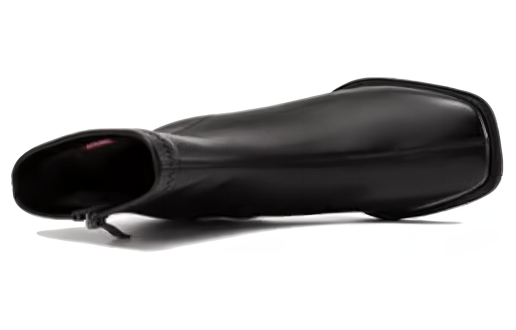 (W) Aokang Leather Ankle Boot 'CMFTable Minimalist Black' 圖 4