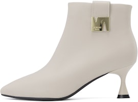 (Women) Aokang Leather Ankle Boot 'Fashion Temperament Stiletto' 1234011013 (Women) Aokang Leather Ankle Boot 'Fashion Temperament Stiletto' 1234011013