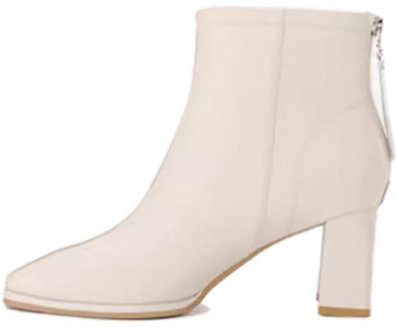 women-aokang-leather-artistic-short-boots-beige-1224911029