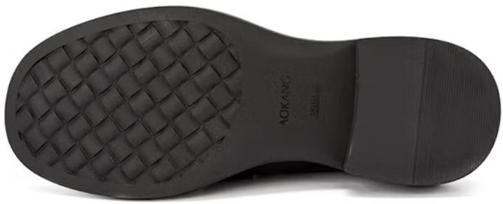 (W) 奥康皮革布洛克鞋'黑色' 1234314020 Purchase (W) 奥康皮革布洛克鞋'黑色' 1234314020