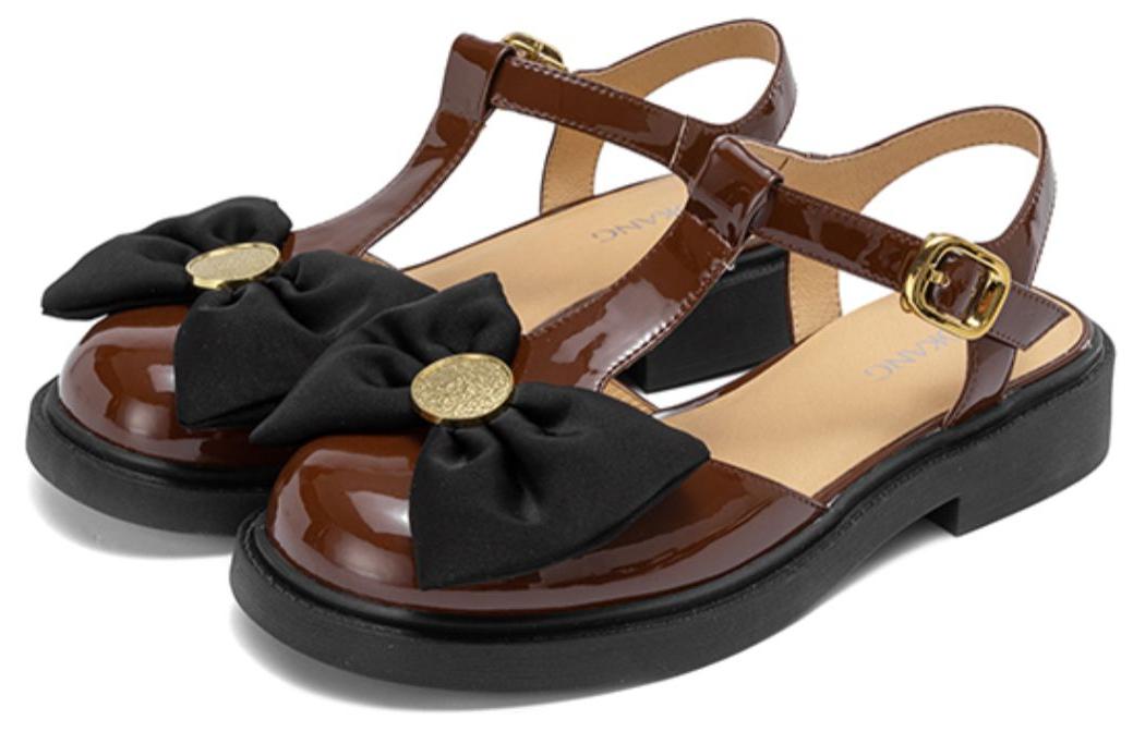 Lookbook (Women) Aokang Leather Casual Shoes 'Burgundy Fashion' 1234714005