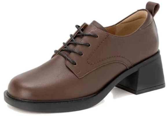 (W) 아오캉 가죽 캐주얼 싱글 슈즈 '브라운' (Aokang casual brown shoes) 1224414101 Order (W) 아오캉 가죽 캐주얼 싱글 슈즈 '브라운' (Aokang casual brown shoes) 1224414101