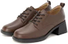Lookbook (W) 아오캉 가죽 캐주얼 싱글 슈즈 '브라운' (Aokang casual brown shoes) 1224414101