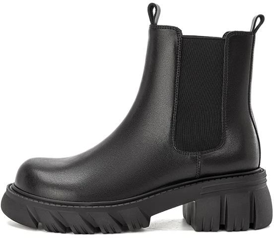 women-aokang-leather-chelsea-boots-simple-versatile-mid-calf-black-1224014002