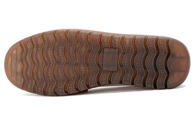 Purchase 奧康AOKANG 頭層牛皮 舒適時尚 休閒單鞋 2.8cm 女款 米色