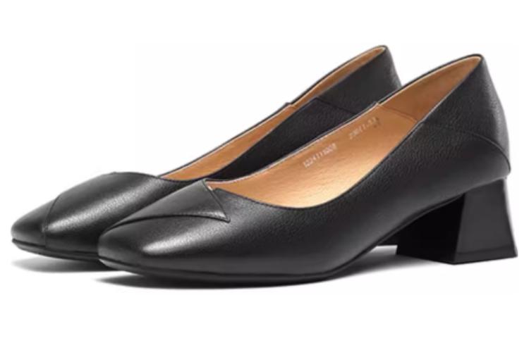 Order (W) 아오캉 가죽 컴포트 펌프스 (블랙) 1224111008