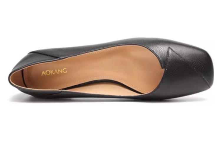 Lookbook (W) 아오캉 가죽 컴포트 펌프스 (블랙) 1224111008