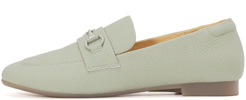 (Women) Aokang Leather Comfort Flat Slip-On 'Green' T224424010 (Women) Aokang Leather Comfort Flat Slip-On 'Green' T224424010