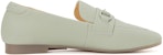 (W) Aokang Kasut Kulit Slip-On Rata Selesa 'Hijau' T224424010