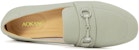 (W) Aokang Kasut Kulit Slip-On Rata Selesa 'Hijau' T224424010